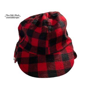 George Hats TODDLER Buffalo Plaid Flannel Trapper Hat